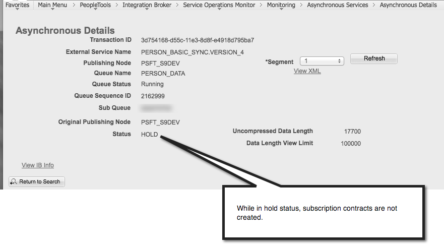 No Subscription Contracts During Delay